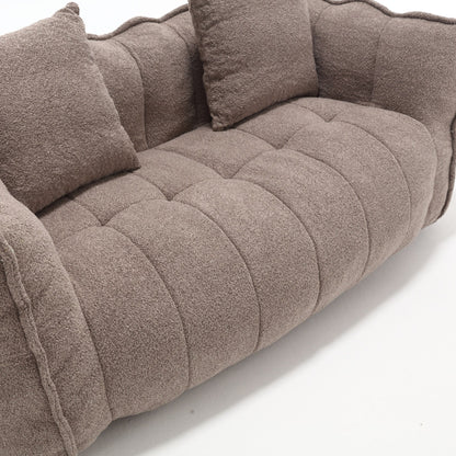 Comfortable square recliner sofa
