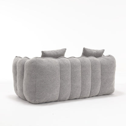 Comfortable square recliner sofa