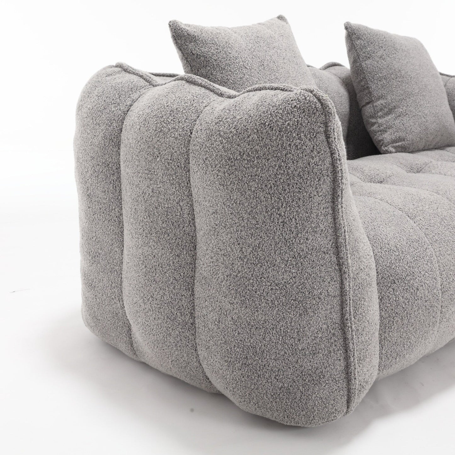 Comfortable square recliner sofa