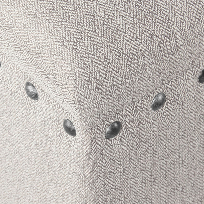 Copper Grove Muscari Upholstered Storage Bench with Nailhead Trim