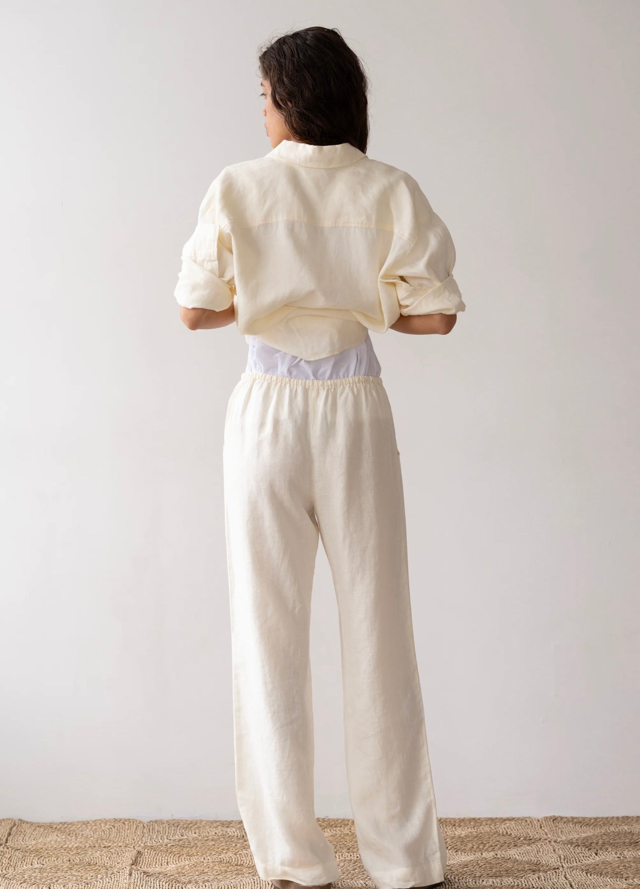 Donni Linen Drawstring Pant