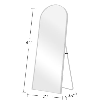 Dovelina Arched Full Length Floor Wall Mirror Standing Mirror