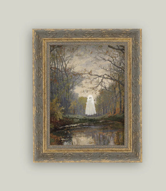 Single Ghost in Woods