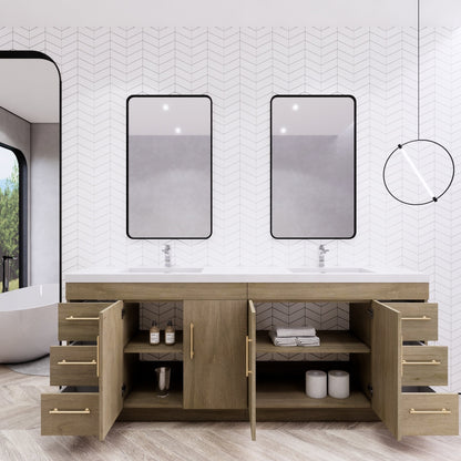 Eliza 72'' Freestanding Vanity with Double Sink