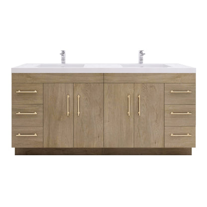 Eliza 72'' Freestanding Vanity with Double Sink