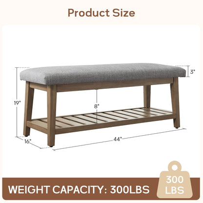 Entryway Shoe Bench Storage Bench Upholstered Bench