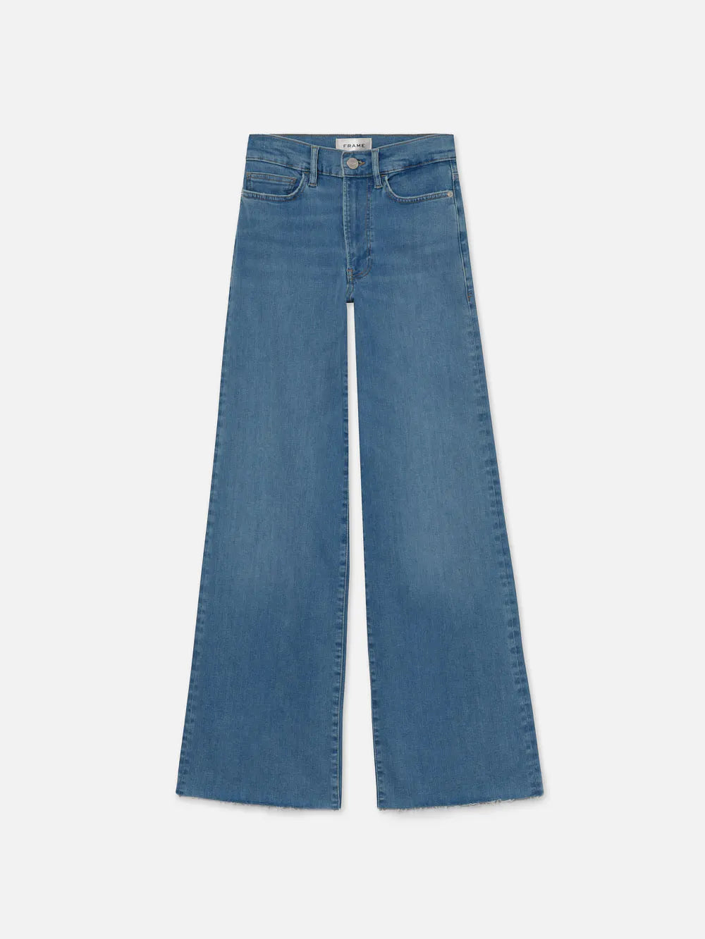 Frame Le Slim Palazzo Raw Fray