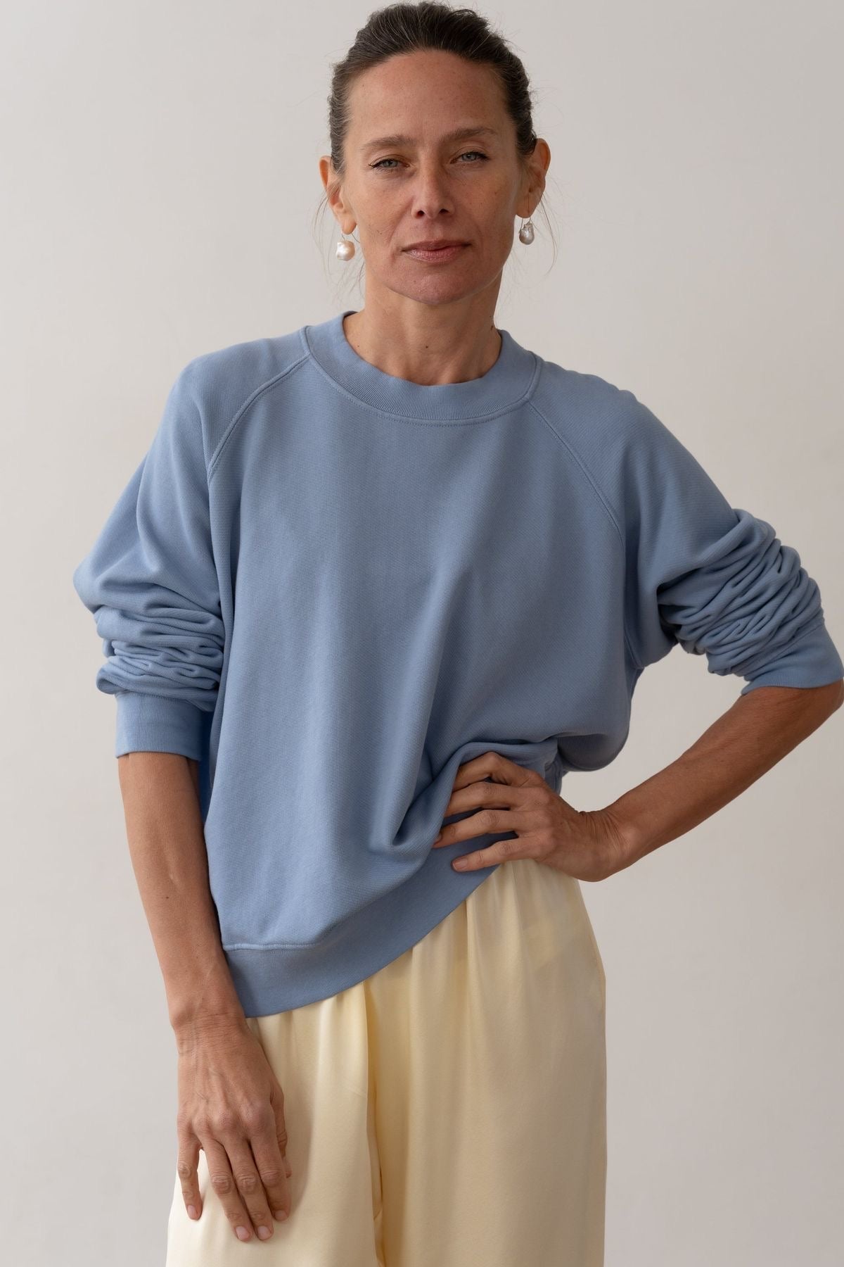 Donni Eco-Terry Crewneck