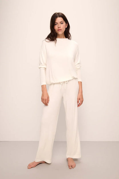 Eberjey Cozy Time Wide Leg Pant