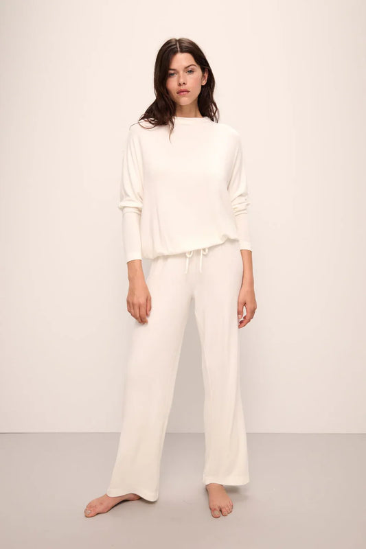 Eberjey Cozy Time Wide Leg Pant