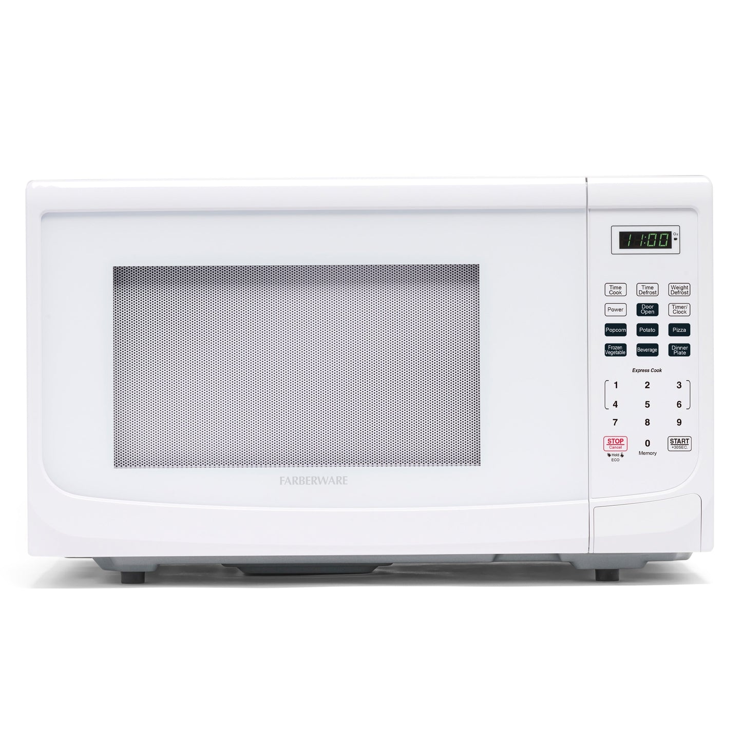 Farberware 1000-Watt 1.1 Cu. Ft. Countertop Microwave Oven With LED Lighting and Child Lock