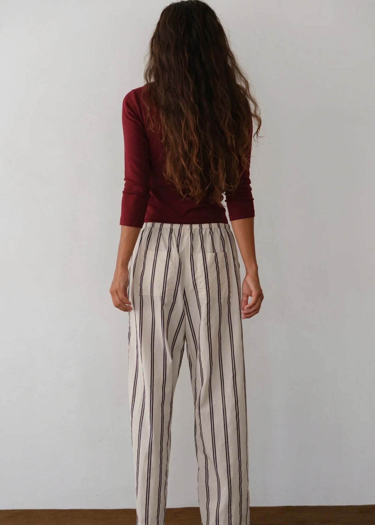 Donni Pop Stripe Drawstring Pant