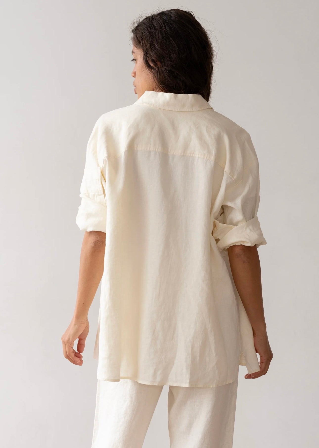 Donni Linen Relaxed Shirt