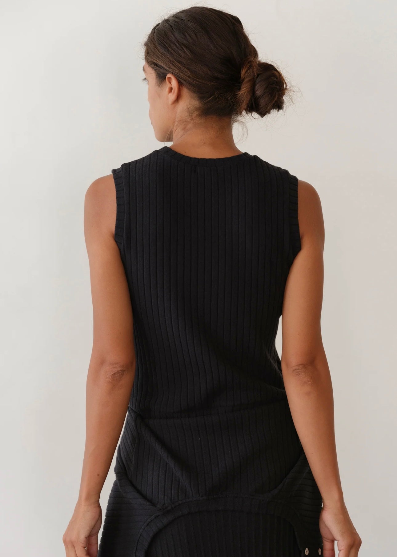 Donni Sweater Rib Shell