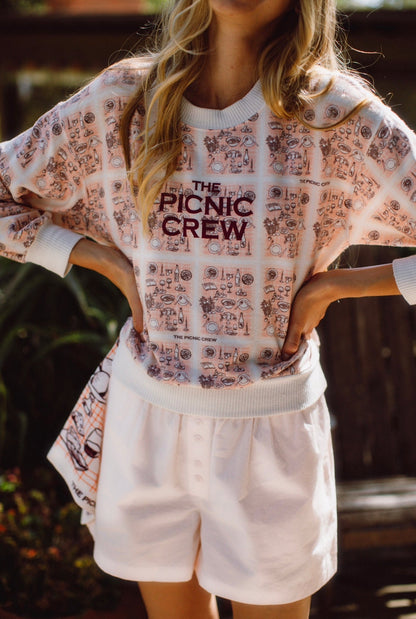 ATF Picnic Crew Cozy Top