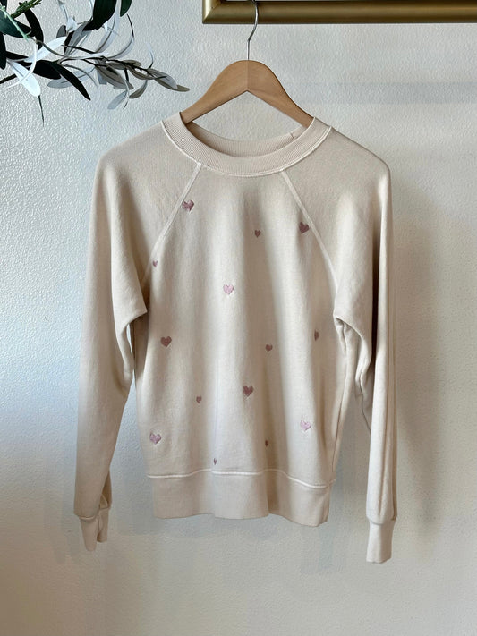 ATF Heart Embroidered Sweatshirt