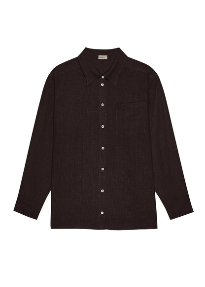 Donni Linen Relaxed Shirt