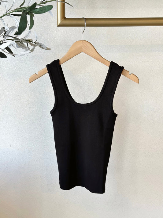 Donni Rib Scoop Tank