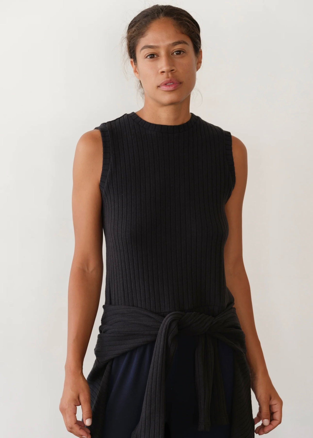 Donni Sweater Rib Shell