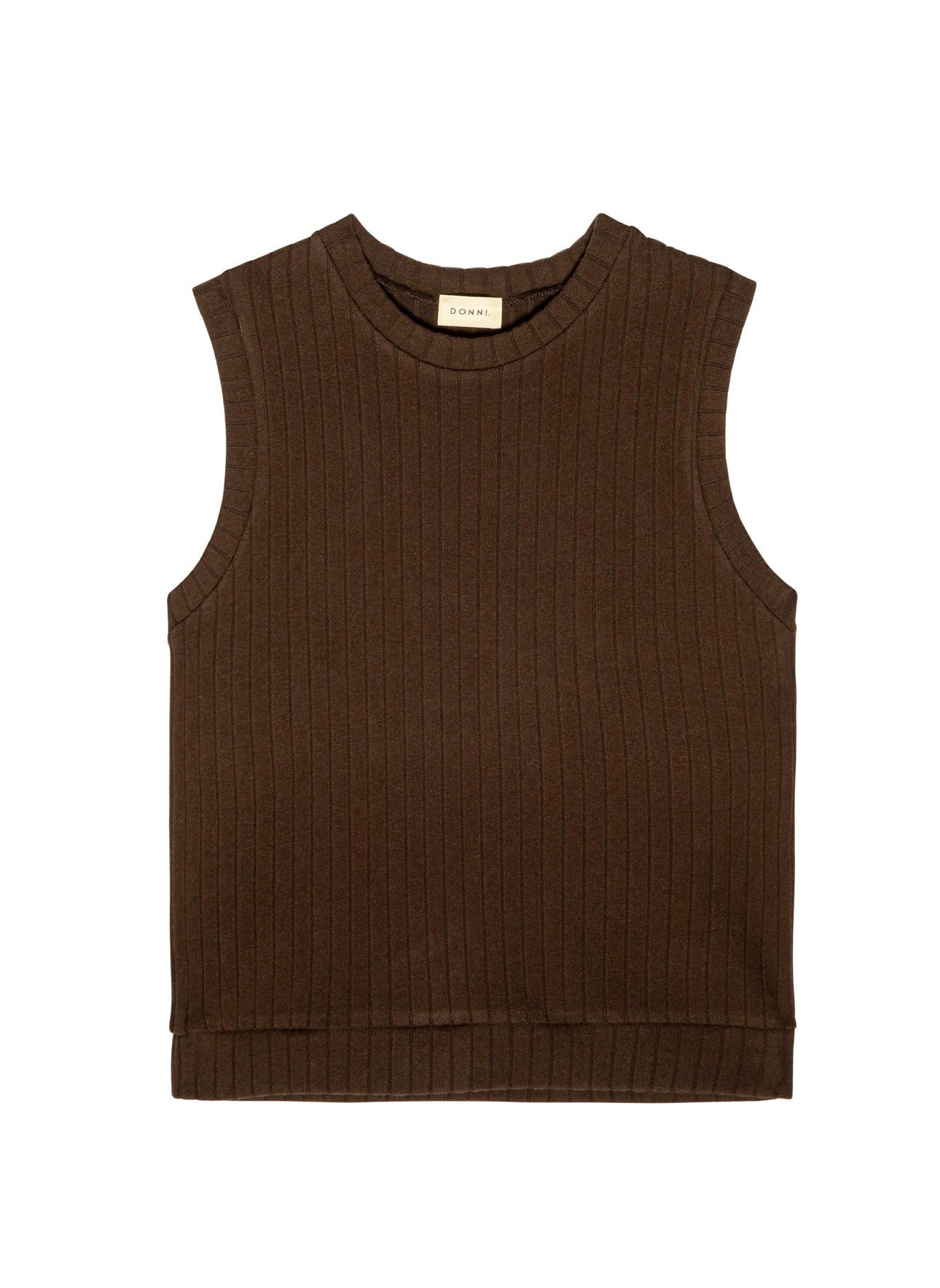 Donni Sweater Rib Shell