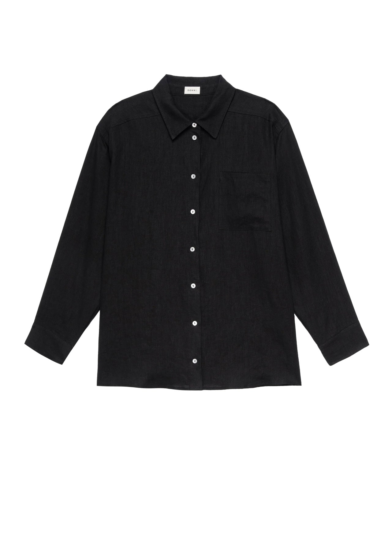 Donni Linen Relaxed Shirt