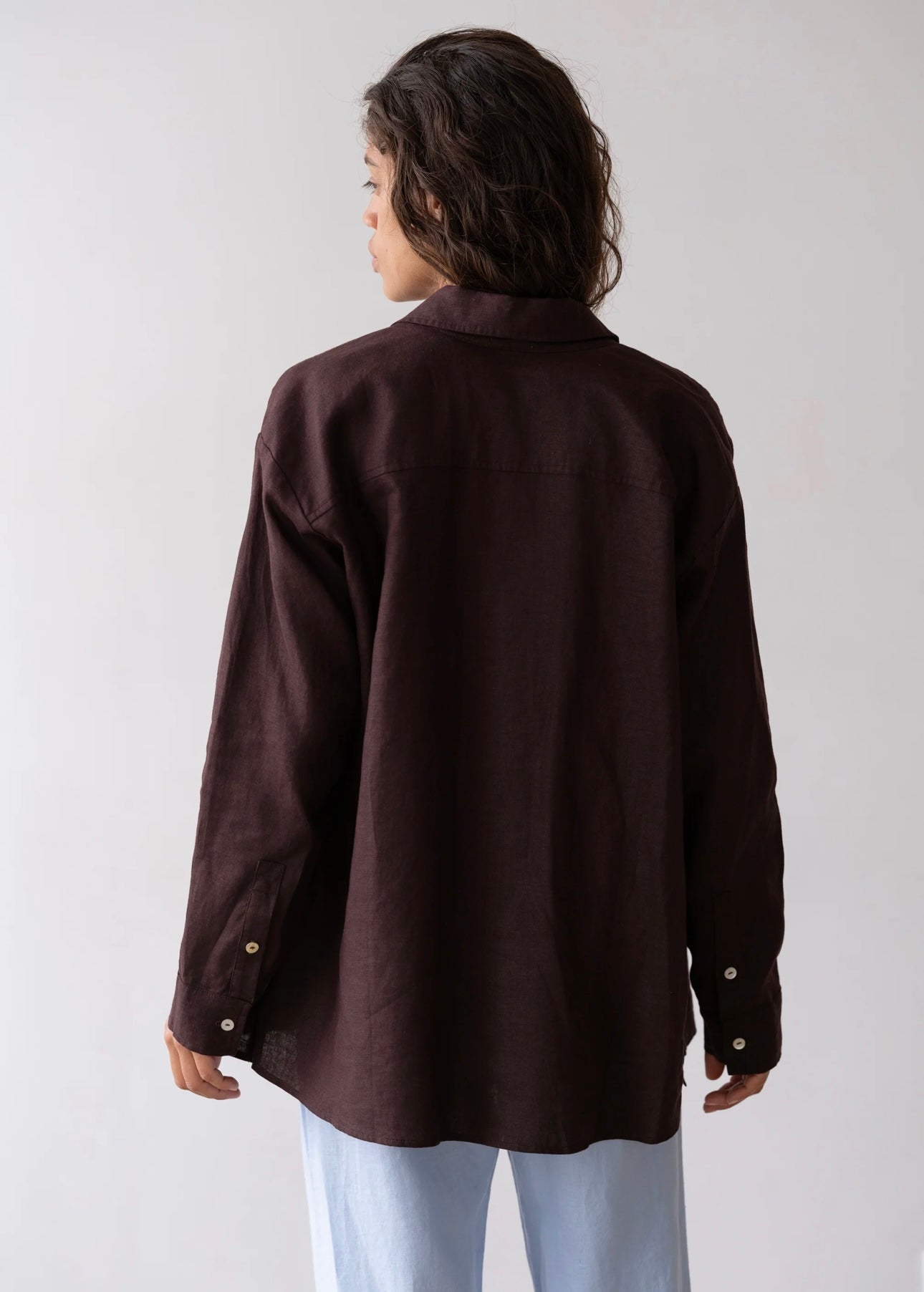 Donni Linen Relaxed Shirt
