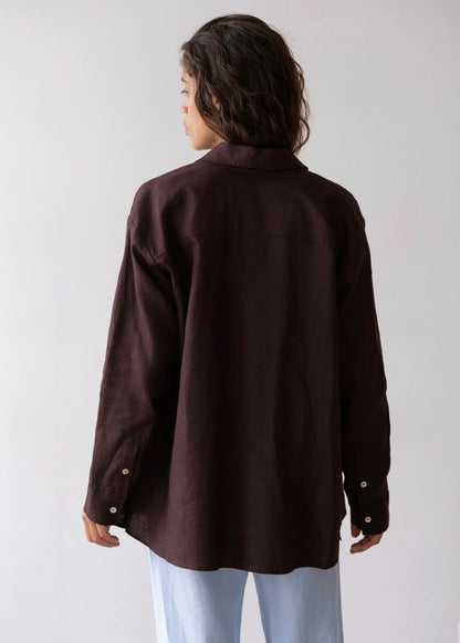 Donni Linen Relaxed Shirt