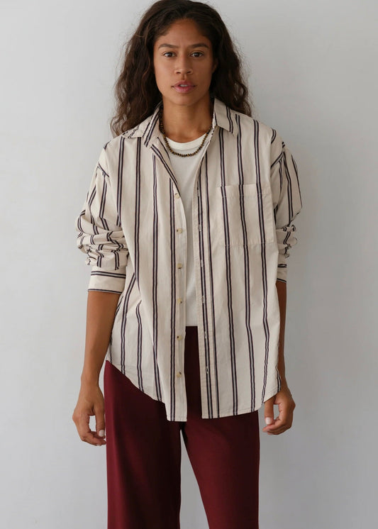 Donni Stripe Pop Shirt