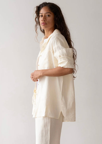 Donni Linen Relaxed Shirt