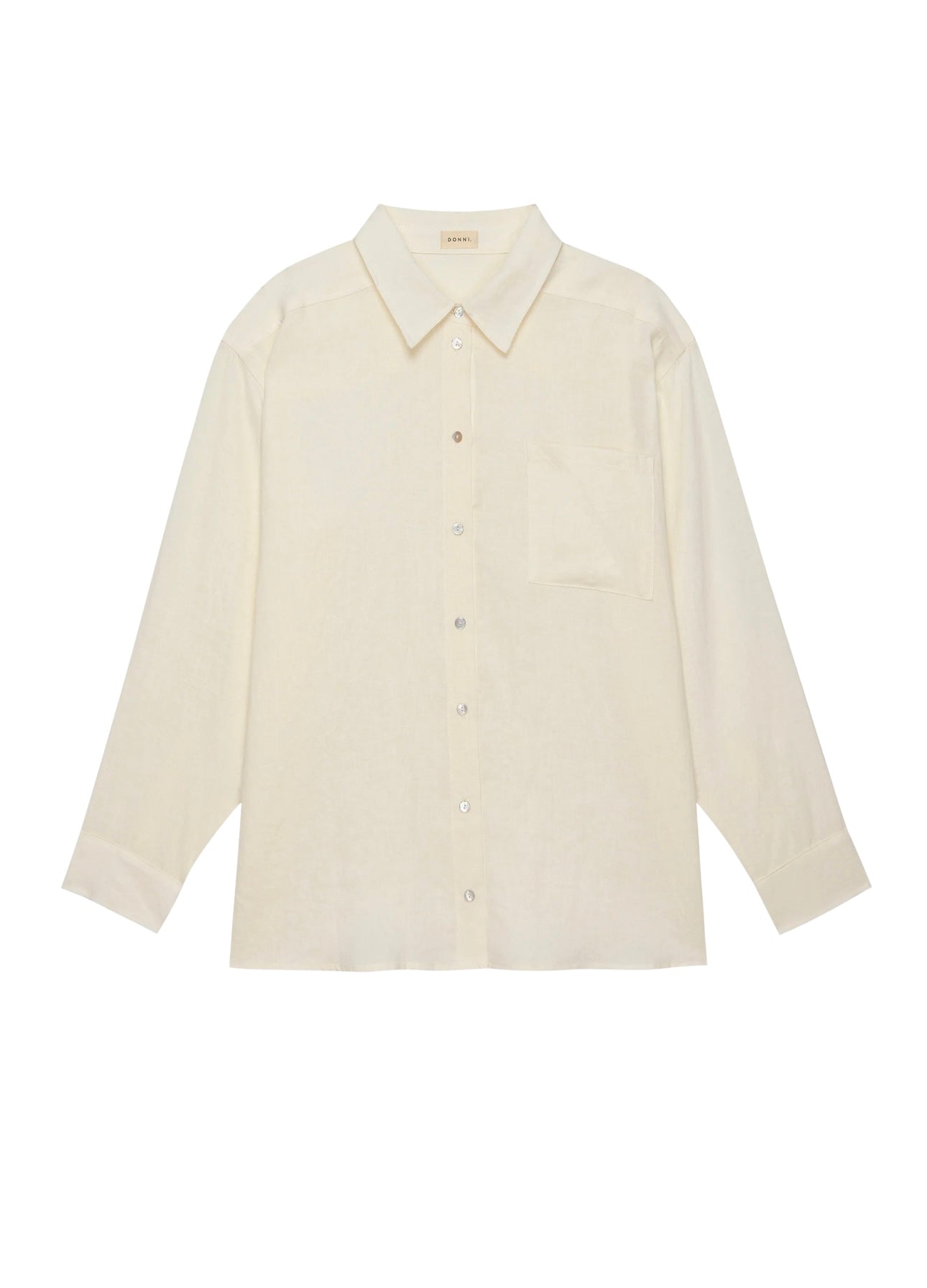 Donni Linen Relaxed Shirt