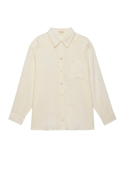 Donni Linen Relaxed Shirt