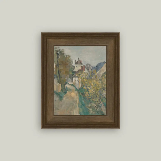 The House of Dr Gachet Portrait - glass