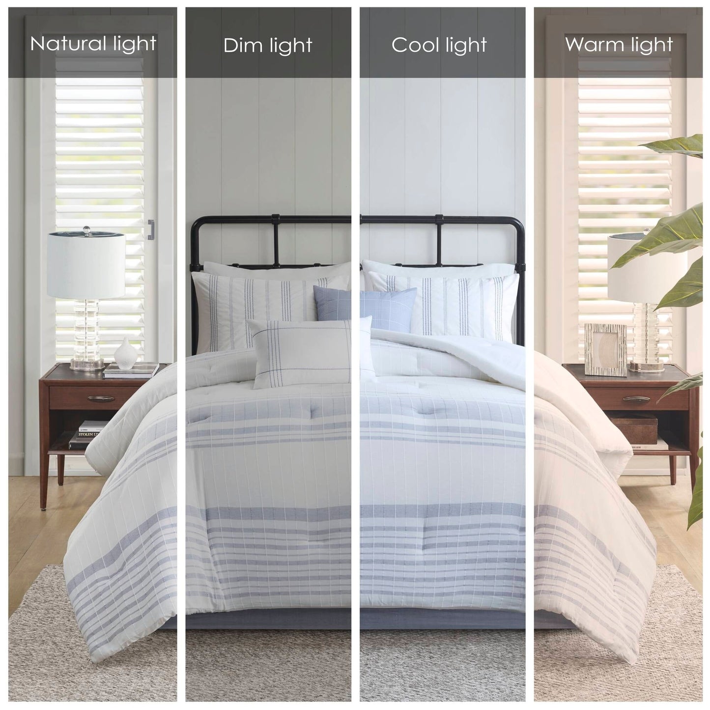 Harbor House Morgan 6 Piece Cotton Jacquard Oversized Comforter Set