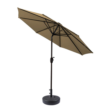 Holme 9-foot Patio Umbrella and Base Stand