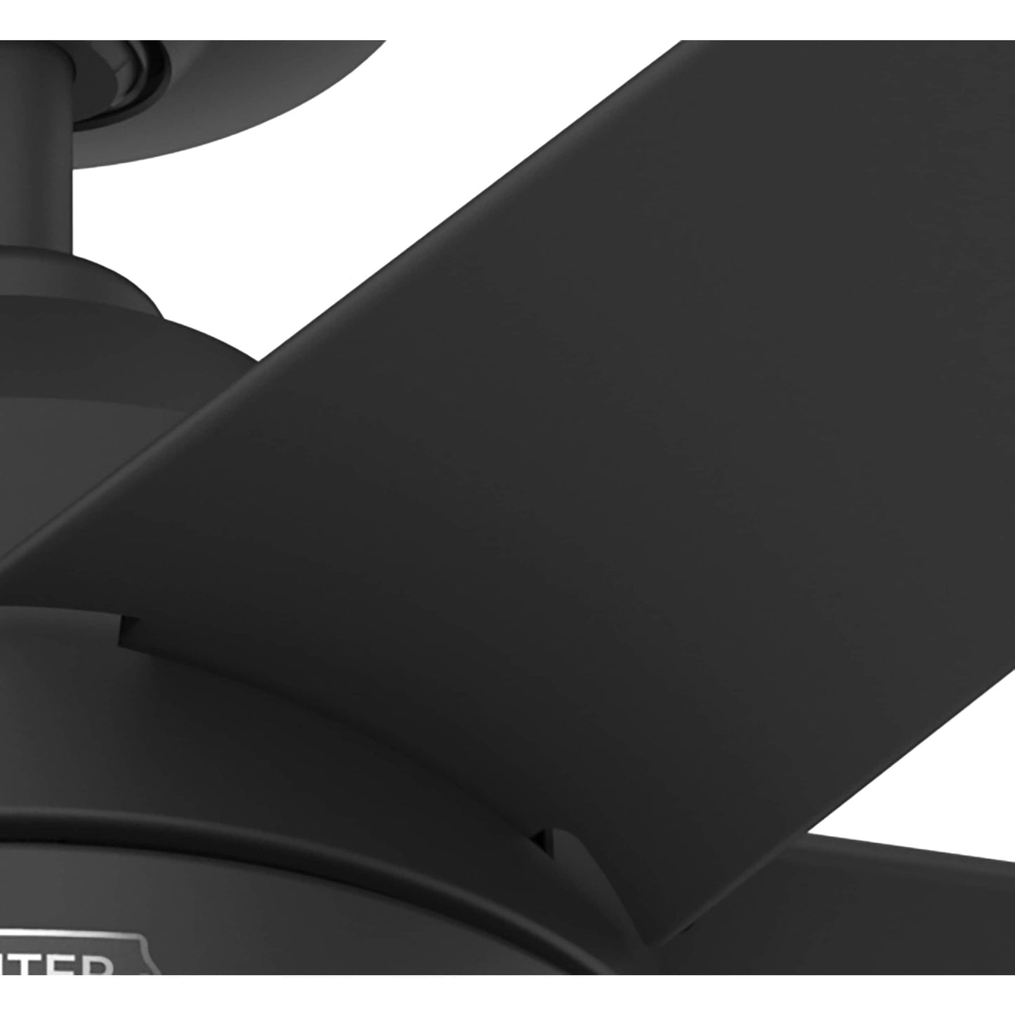 Hunter 52 Skyflow Outdoor Ceiling Fan w/ LED Light Kit, Wall Control - Coastal Modern Contemporary - WeatherMax - WET-RATED!