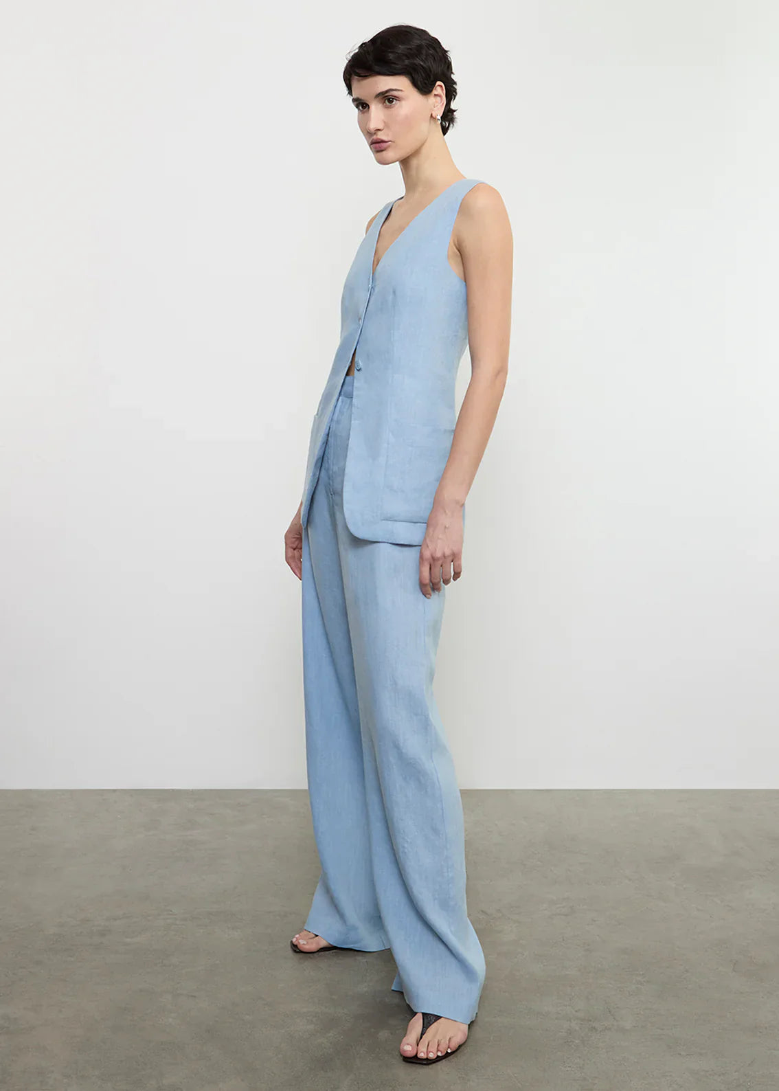 Enza Costa Linen Trouser