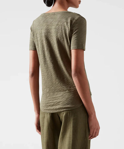 ATM SS V-Neck Tee