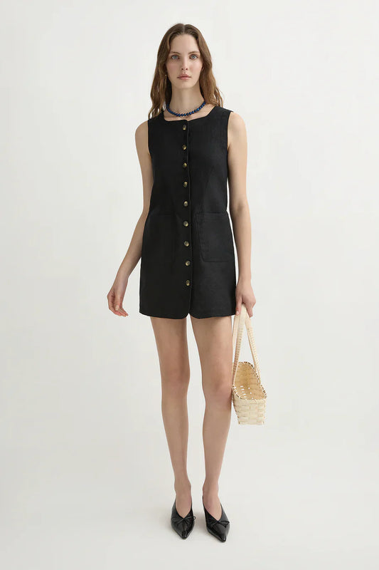 Posse Emma Button Down Mini Dress