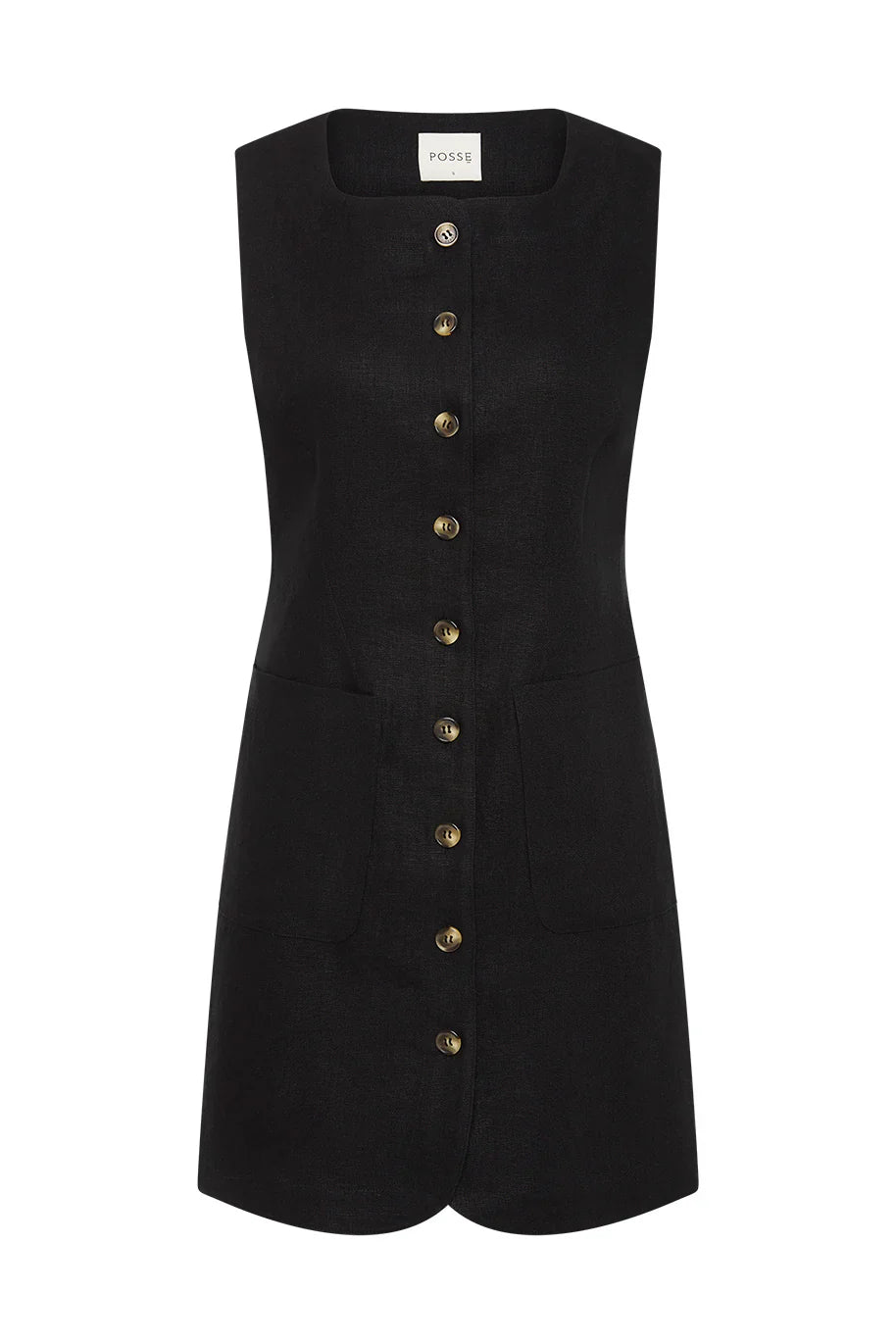Posse Emma Button Down Mini Dress