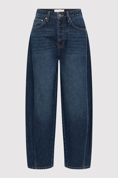 St. Agni Mid Rise Balloon Jeans