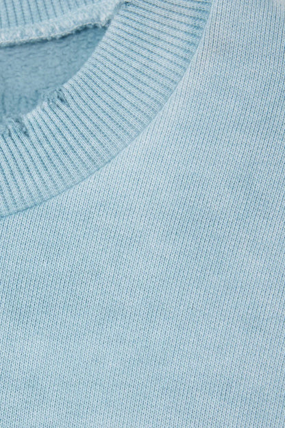 Moussy Garment Dyed Crewneck Sweatshirt