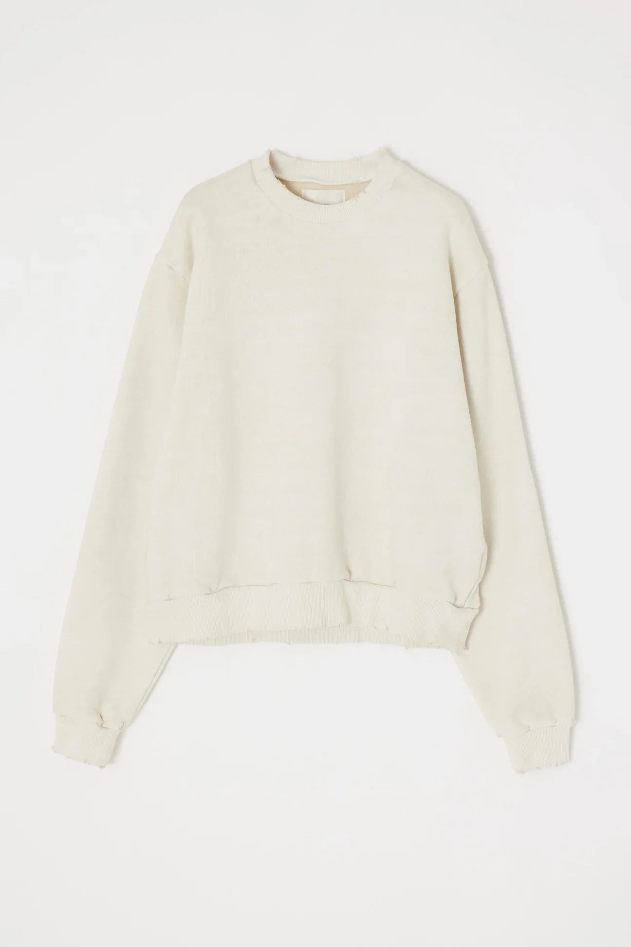 Moussy Garment Dyed Crewneck Sweatshirt