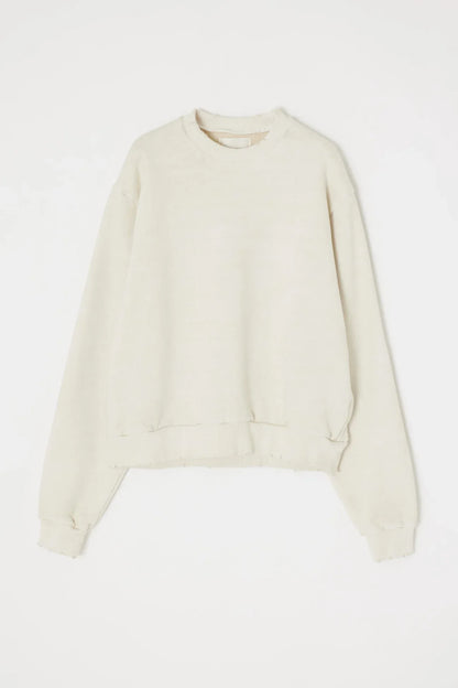 Moussy Garment Dyed Crewneck Sweatshirt