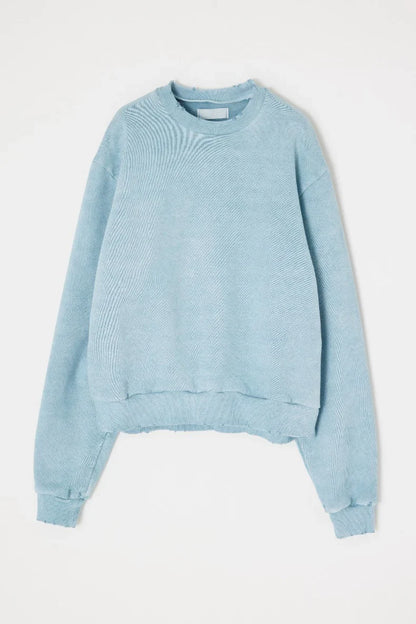 Moussy Garment Dyed Crewneck Sweatshirt
