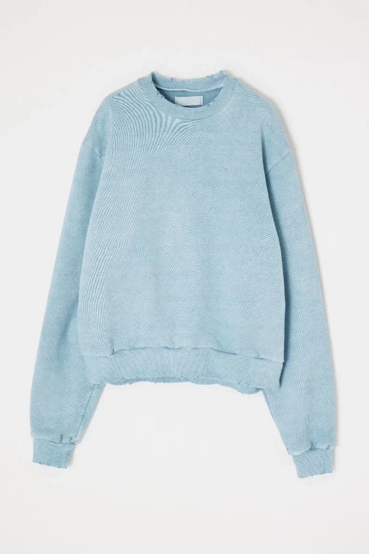Moussy Garment Dyed Crewneck Sweatshirt