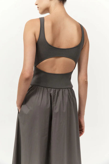 St. Agni Bateau Cutout Dress