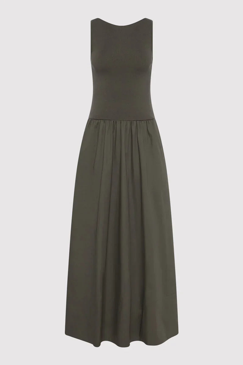 St. Agni Bateau Cutout Dress