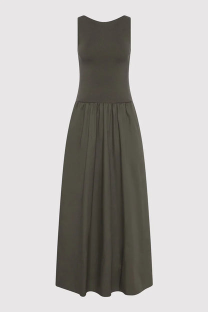 St. Agni Bateau Cutout Dress