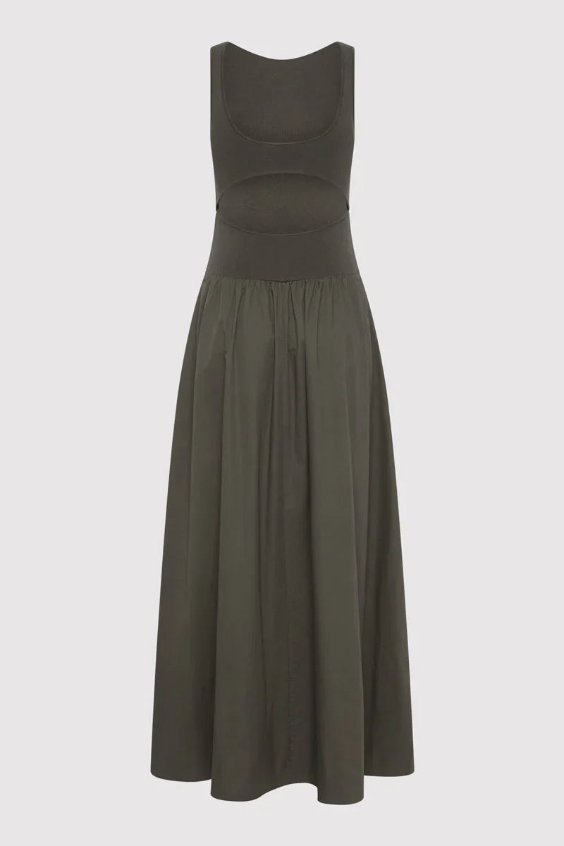 St. Agni Bateau Cutout Dress