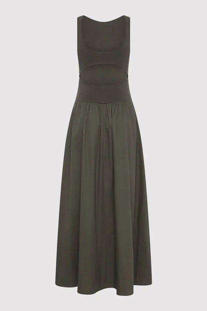 St. Agni Bateau Cutout Dress